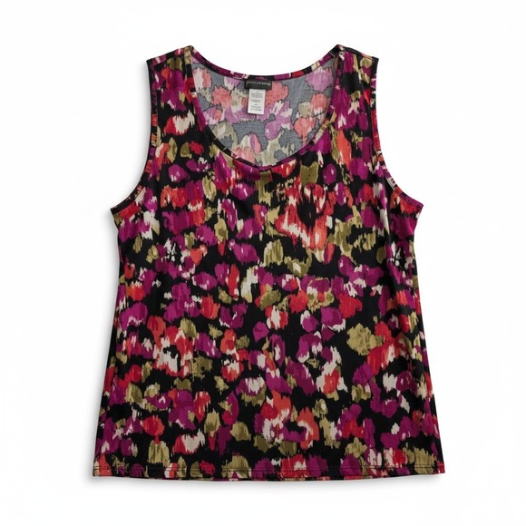 JMS Just MY Size Easy Dressing Top PLus Size 4X Sleeveless Tank Top Shirt Blouse - Picture 7 of 9
